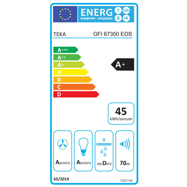 Teka GFI 67350 EOS IX Μηχανισμός Απορρόφησης
