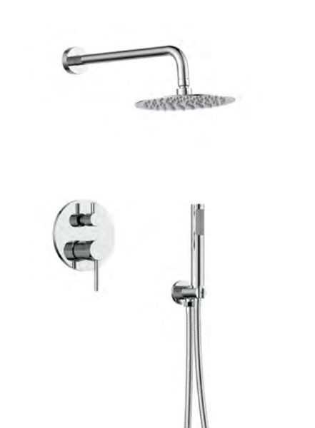 Corgres Hook 4262 Chrome Σετ Εξαρτημάτων Εντοιχισμού