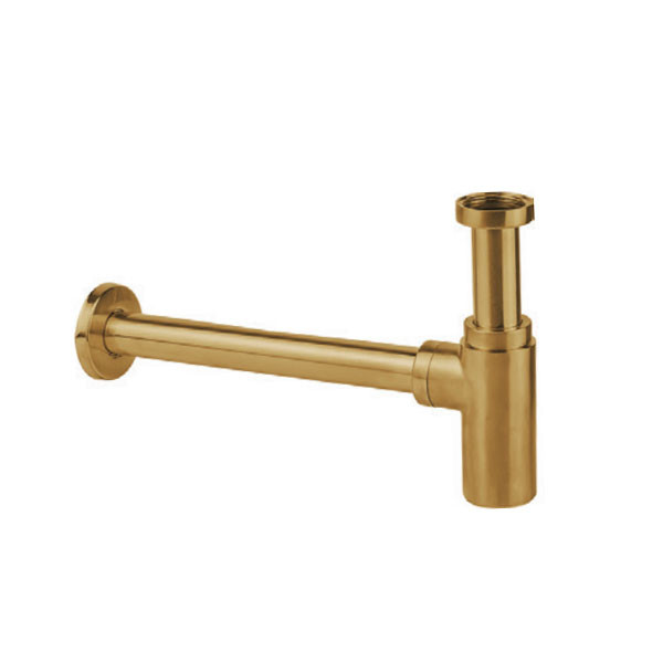 Cora Cosmo 316L IN200-211 Gold Brushed PVD Σιφώνι Νιπτήρος