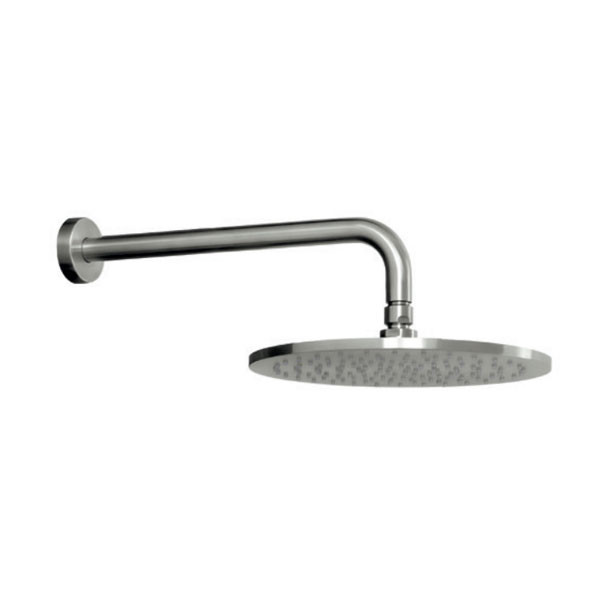 Cora Cosmo 316L Inox Brushed IN225-111 + IN135-111 Κεφαλή & Μπράτσο Ντους