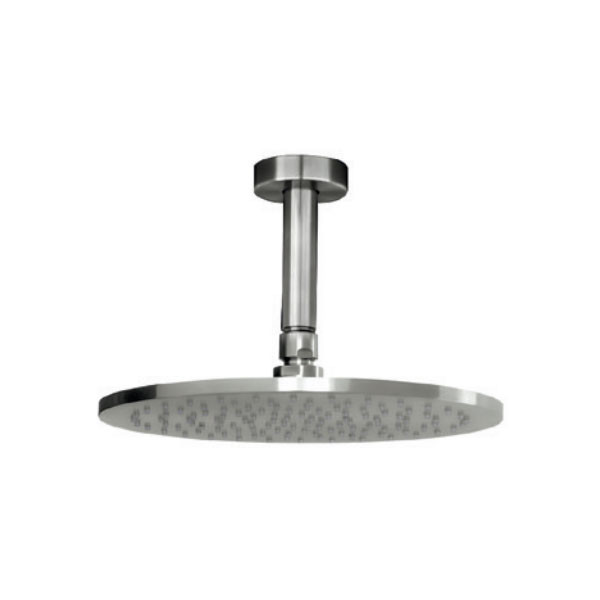 Cora Cosmo 316L Inox Brushed IN225-111 + IN110-111 Κεφαλή & Μπράτσο Ντους