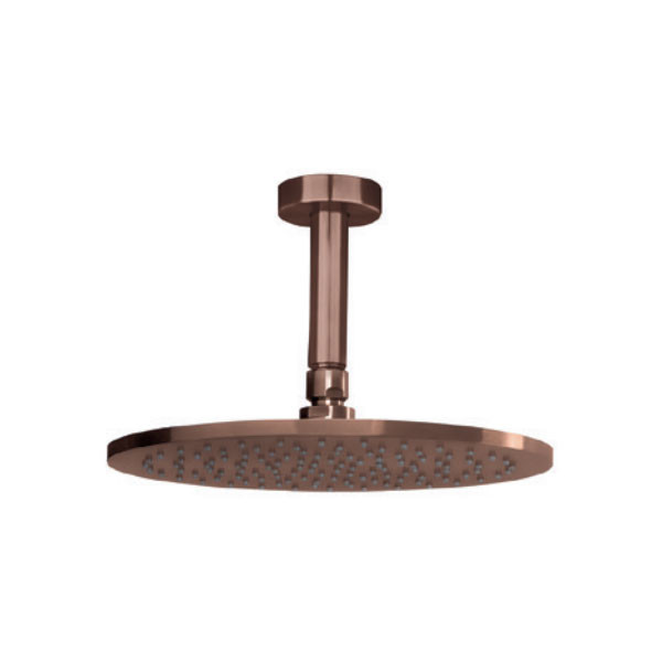 Cora Cosmo 316L Rose Gold Brushed PVD IN225-811 + IN110-811 Κεφαλή & Μπράτσο Ντους