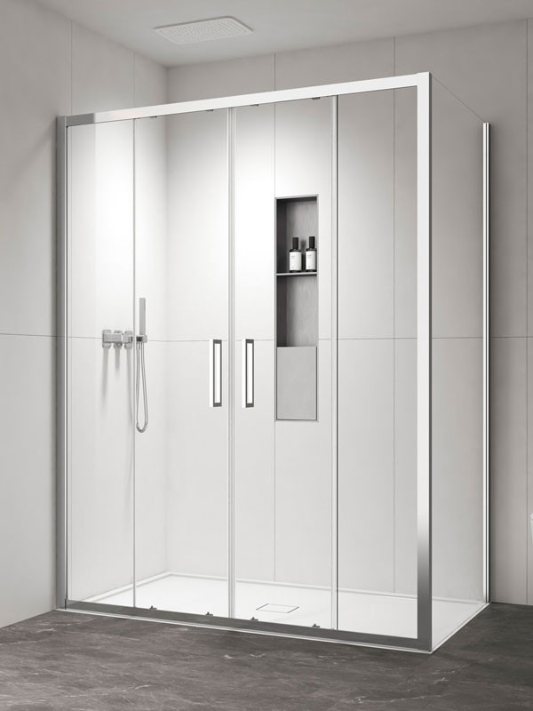 Karag Izy 600 & L-1312 Καμπίνα Ασύμμετρης Ντουζιέρας