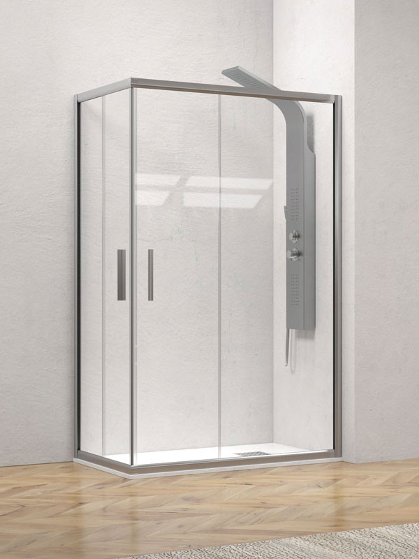 Karag EFE 100 Silver Καμπίνα Tετράγωνης Nτουζιέρας