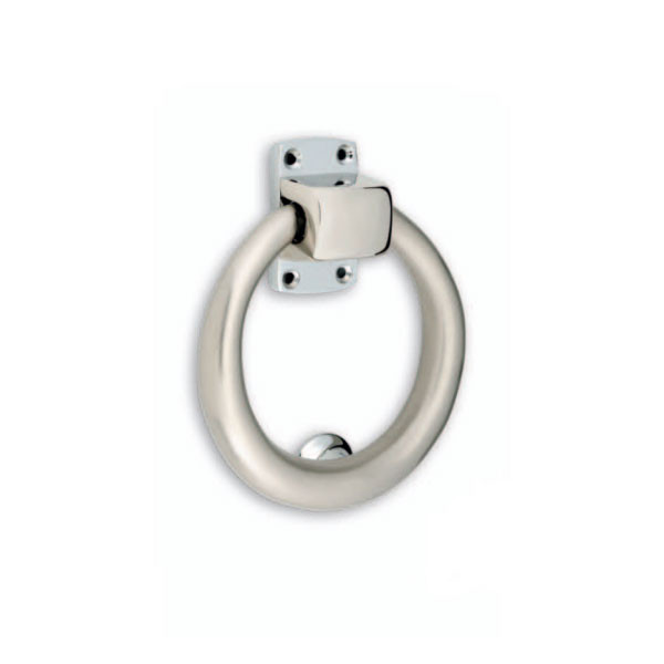 Best Κρίκος Ρόπτρο Εξώπορτας Νίκελ Ματ