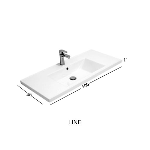 Savvo Line LFC1003 Nιπτήρας Πορσελάνη Επίπλου