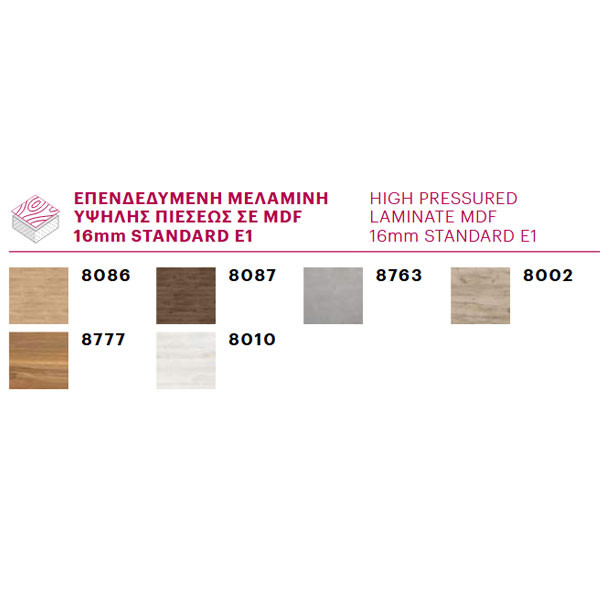 Savvopoulos Amazon IV 100 Έπιπλο Μπάνιου Μελαμινικό