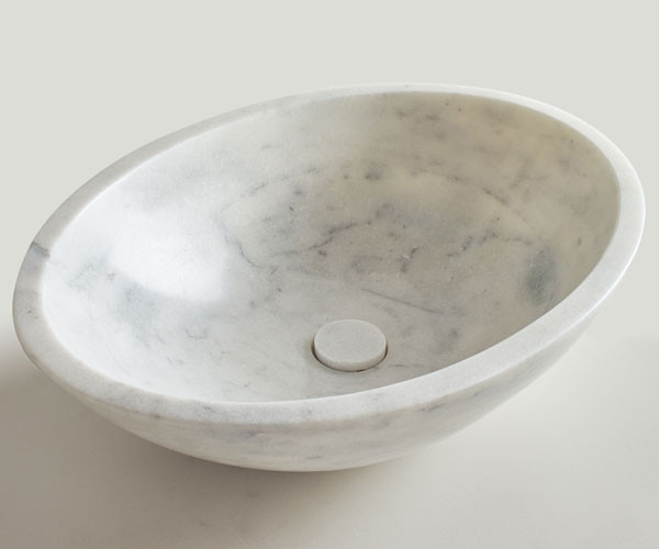 Fossil Mica Marble DR 55-300 Carrara Nuovo Νιπτήρας Πέτρινος