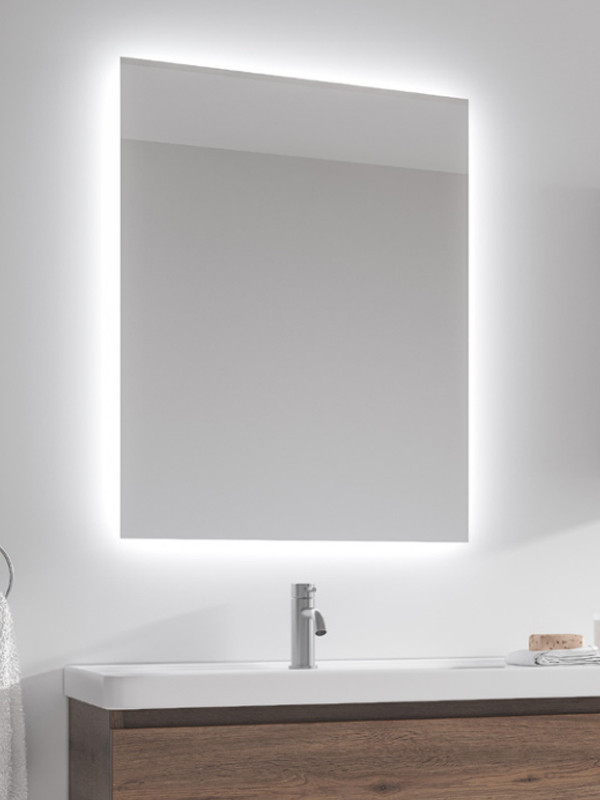 Karag Miletos Καθρέπτης Μπάνιου Με LED