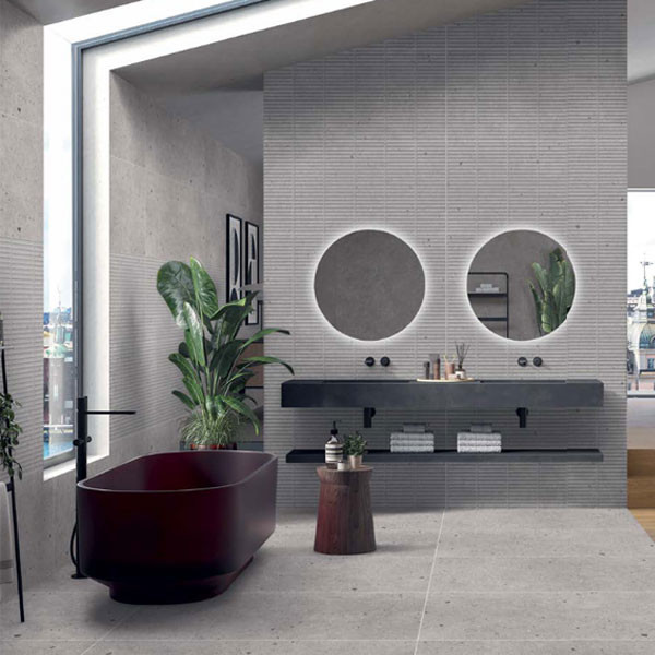 Karag Mist Kitkat Decor Grey Πλακάκι Επένδυσης