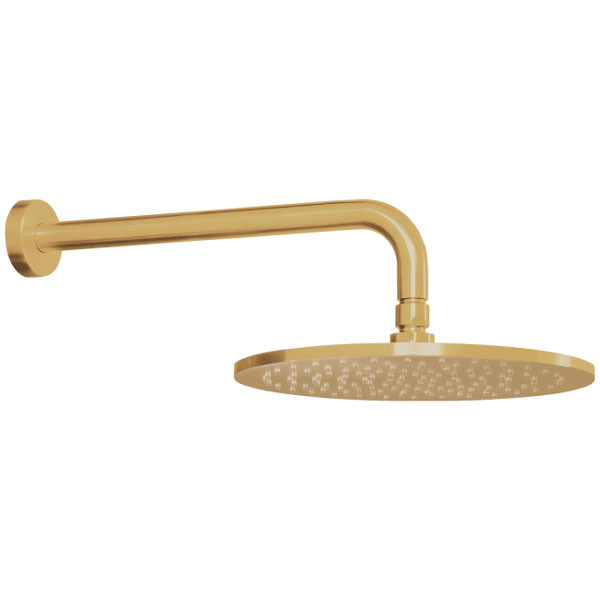 LaTorre Elle 316 Gold Brushed PVD N50025-211+N13500-211 Κεφαλή & Μπράτσο Ντους