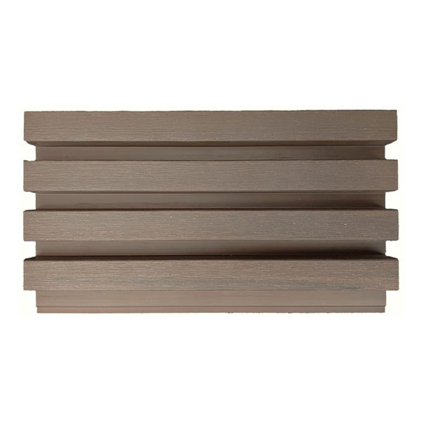 WPC DECK Σανίδα Επένδυσης Καφέ Σκούρο Ν008