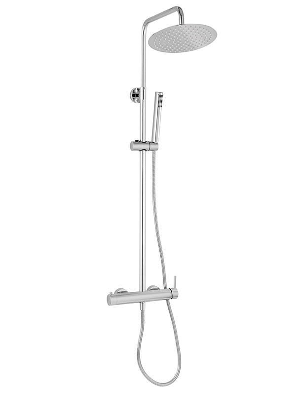 Ferro Ciriculus NP85-BCK7U Chrome Στήλη Ντους Με Μπαταρία