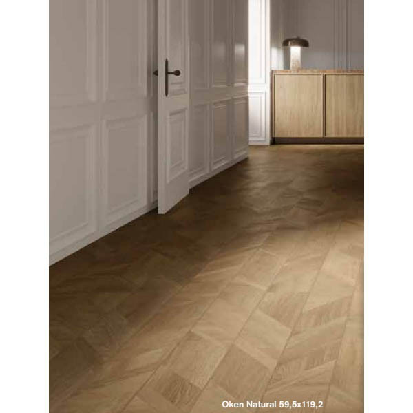 Kolossos Oken Natural Πλακάκι Επένδυσης Τύπου Ξύλου