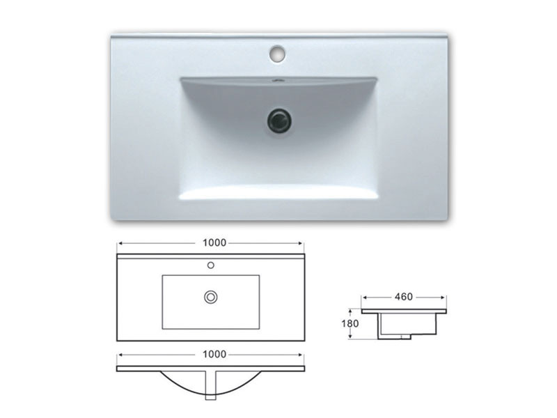 Kolossos Elite 8450-100 Έπιπλο Μπάνιου Μελαμινικό