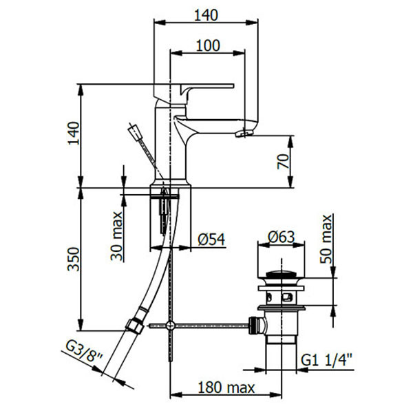 Fromac Prius 7910 Μπαταρία Νιπτήρος