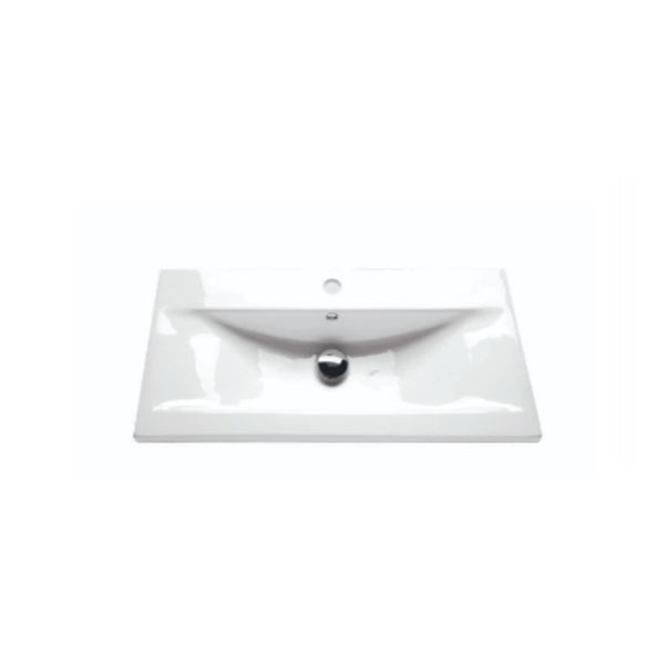 Drop Roma 80 Slavonia Oak 5FRM080SO Έπιπλο Μπάνιου Μελαμινικό