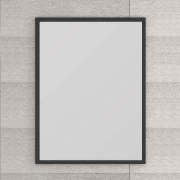 Savvopoulos Ruler 6080 Black Καθρέπτης Μπάνιου Απλός