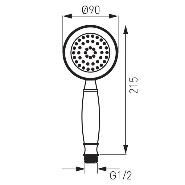 Ferro Retro S160 Τηλέφωνο Μπάνιου