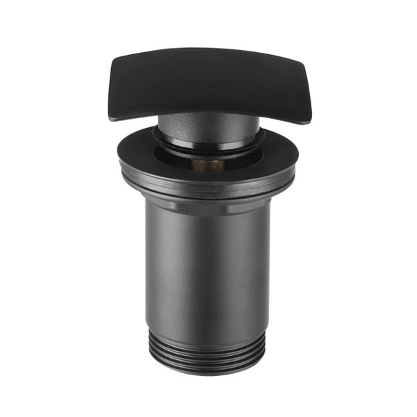 Ferro Quadro S284-BL-B Black Βαλβίδα Νιπτήρος