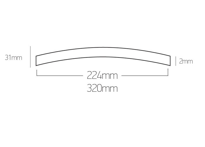 Best S7040-224 Λαβίτσα Χρώμιο