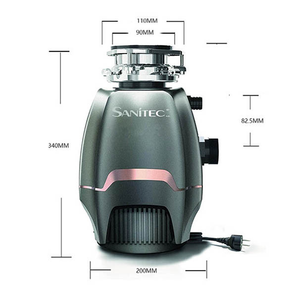 Sanitec CGMD-65 Σκουπιδοφάγος Νεροχυτών
