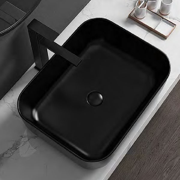 Corgres Space Black Matt 3604 Νιπτήρας Χρωματιστός