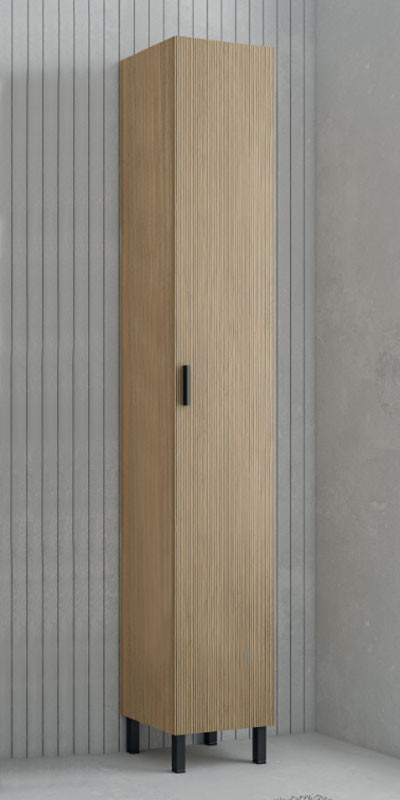 Drop Στήλη 35 Slavonia Oak & Strada 5SLU030LO Στήλη Επίπλου Μπάνιου