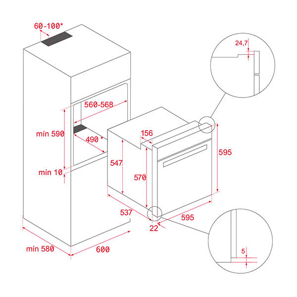 Teka Set HLB 840 P + IBC 64110 Προσφορές Ηλεκτρικών Συσκευών
