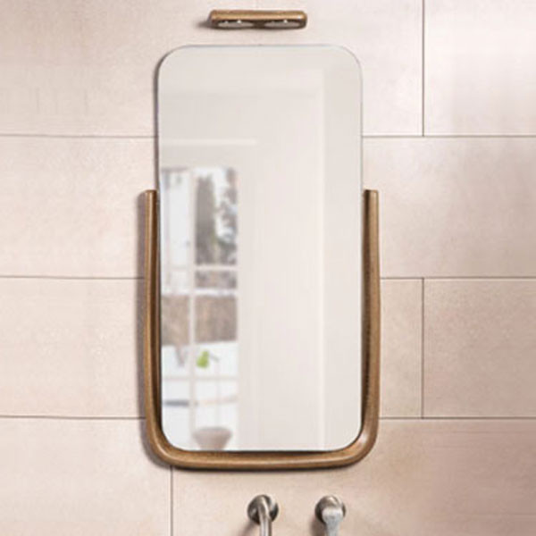 Adamidis Tetris 84 Ammos Mat Καθρέπτης Μπάνιου Κεραμικός