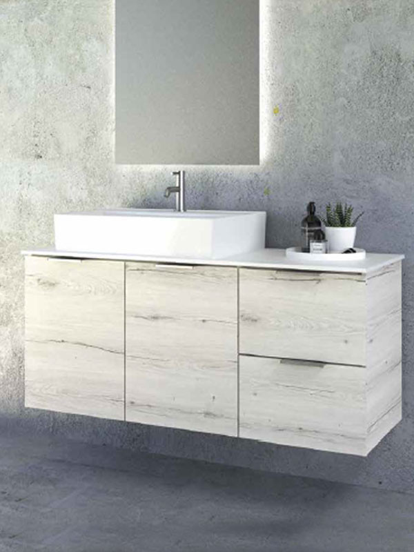 Savvo Top 55 D 145 Βάση Επίπλου Μπάνιου Με Νιπτήρα