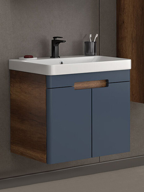 Martin Trend 60 Baroque - Matte Anthracite Βάση Επίπλου Μπάνιου Με Νιπτήρα