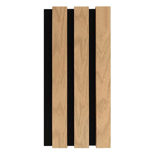 WPC Ηχομονωτικό Πάνελ Επένδυσης Τοίχου Φιλμ Δρυς Ανοιχτό Χ01