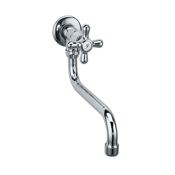 Ferro Retro Z40 Chrome Βρύση Κουζίνας Τοίχου