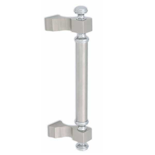 Best 01 Λαβή Εξώπορτας Νίκελ Ματ/Χρώμιο