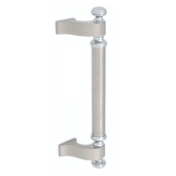 Best 02 Λαβή Εξώπορτας Νίκελ Ματ/Χρώμιο