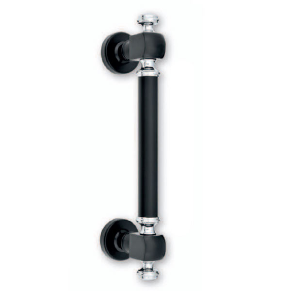 Best 04 Λαβή Εξώπορτας Μαύρο/Χρώμιο