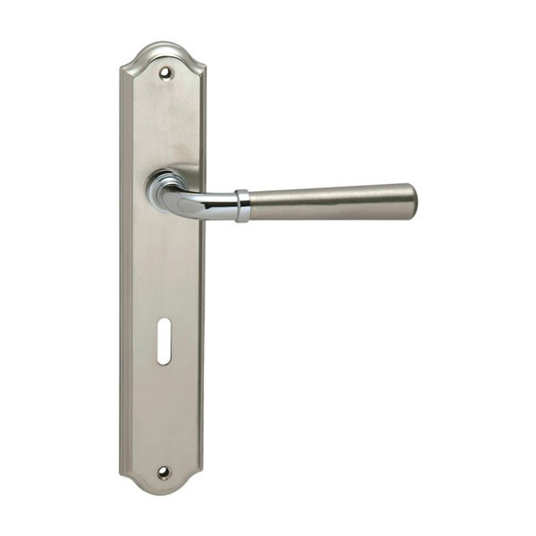 Viometale Vio 06.1100 Πόμολο Εξώπορτας Νίκελ Ματ / Χρώμιο