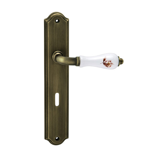 Viometale Vio 06.590 Πόμολο Μεσόπορτας Μπρονζέ / Πορσελάνη Princess