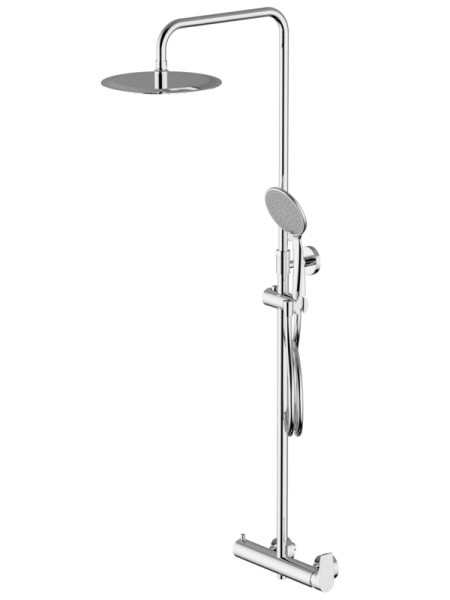 Teorema Bing Chrome 117733 Στήλη Ντους Με Μπαταρία