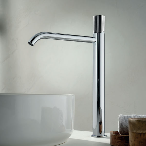 Eurorama Oso 178309P-100 Chrome Μπαταρία Νιπτήρος Ψηλή