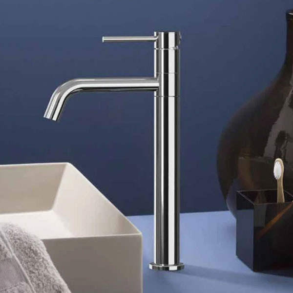 Gloria Gini Altezza Chrome 189880 Μπαταρία Νιπτήρος Ψηλή