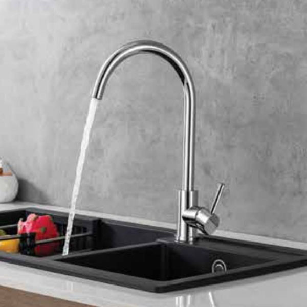 Gloria Gini Chrome 181270 Μπαταρία Κουζίνας Πάγκου