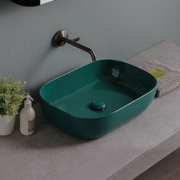 Scarabeo Glam 1804-900G Glossy Musk Νιπτήρας Χρωματιστός