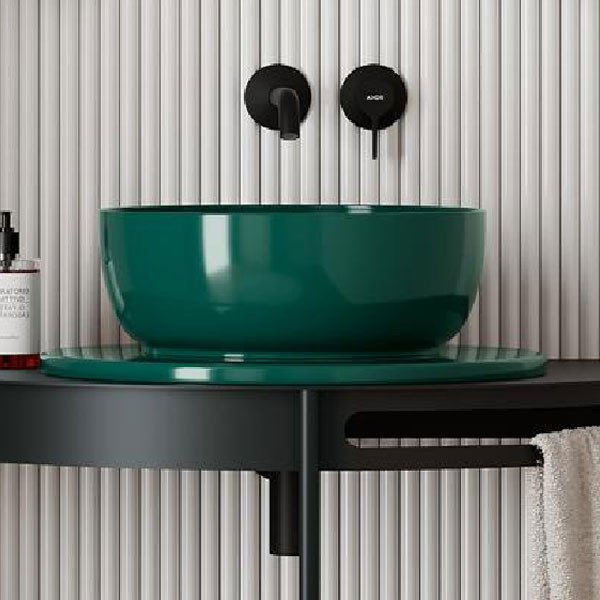 Scarabeo Glam 1807-900G Glossy Musk Νιπτήρας Χρωματιστός