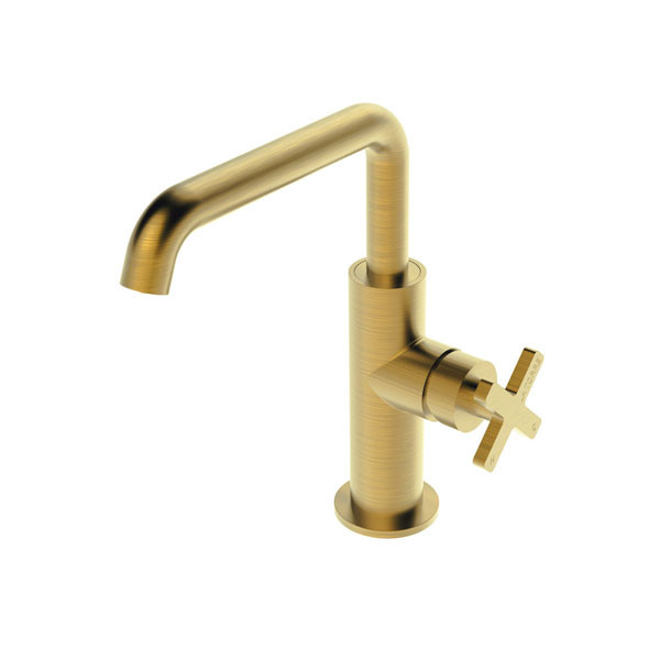 La Torre Elle Cross 38020-201 Gold Brushed Μπαταρία Νιπτήρος Χαμηλή