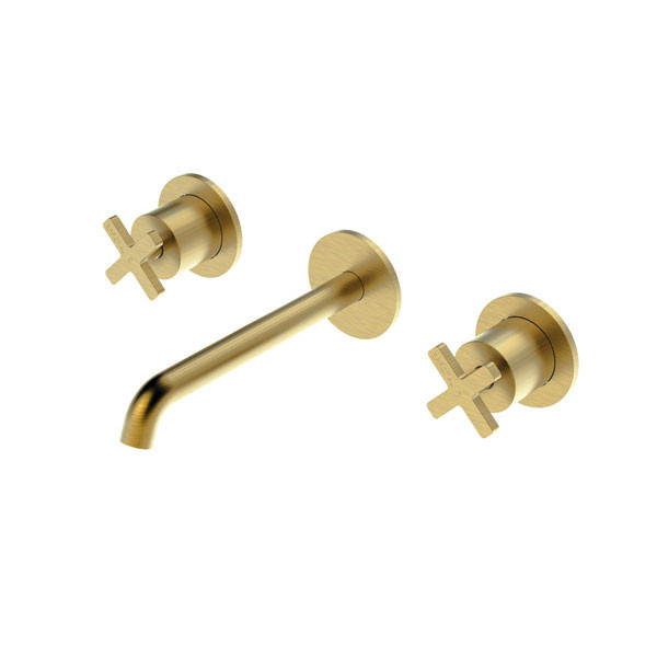 La Torre Elle Cross 38118-201 Gold Brushed Νιπτήρος Εντοιχισμού