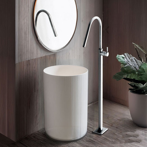 Eurorama 13302-100 Chrome Επιδαπέδια Μπαταρία