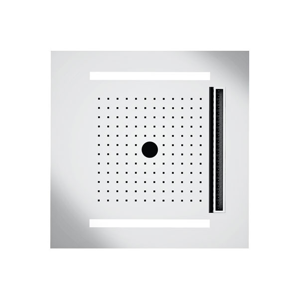 Almar E044302-111 Temotion Icicle Inox Κεφαλή Χρωματοθεραπείας