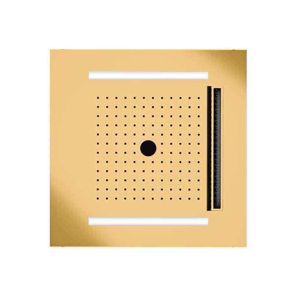 Almar E044302-211 Temotion Icicle Gold Brushed PVD Κεφαλή Χρωματοθεραπείας